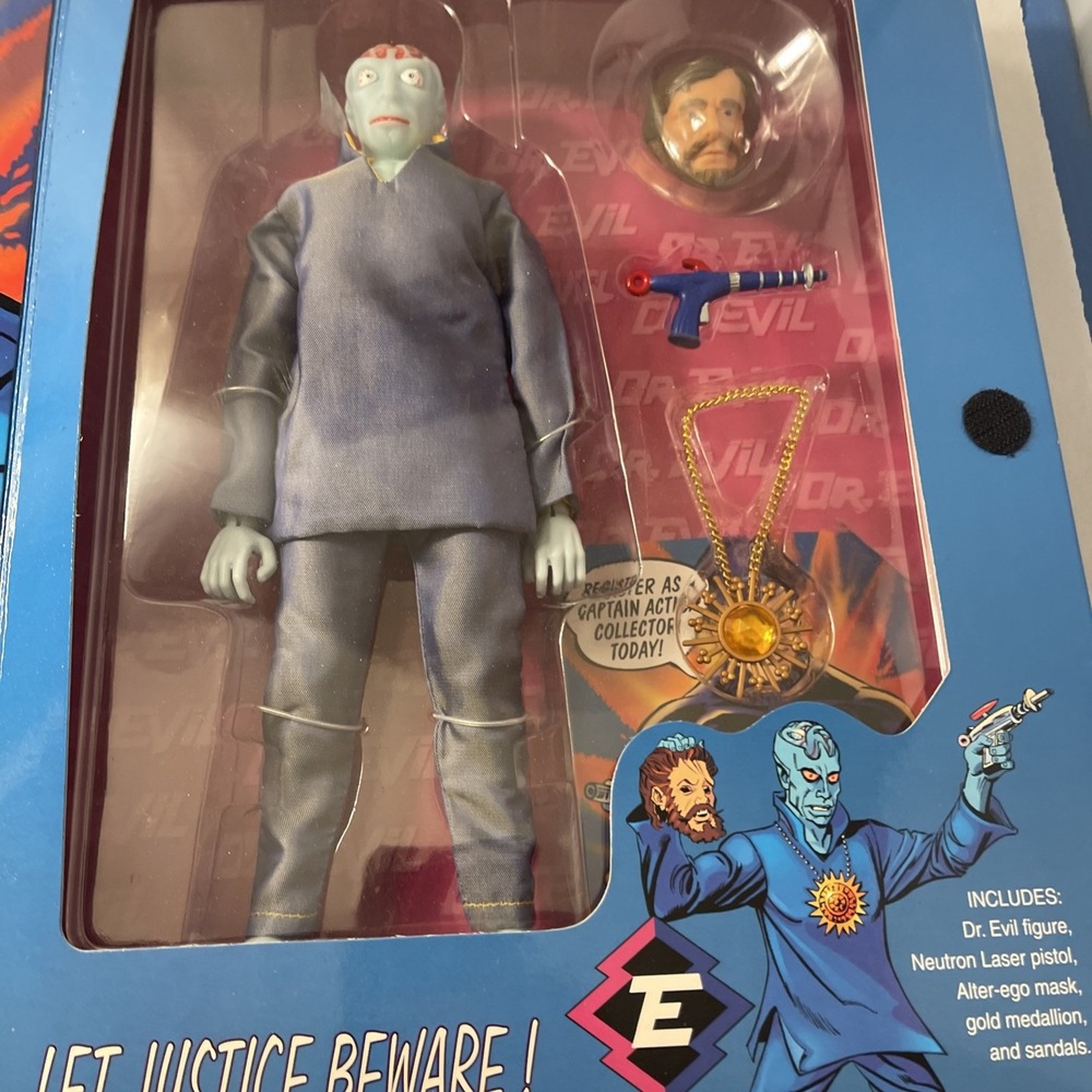 DR. EVIL Captain Action Arch Enemy Playing Mantis Villain Series New 1998 - Picture 11 of 16
